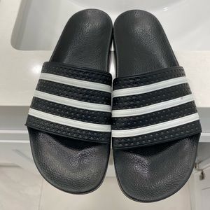 Adidas Slides Vintage Style Size 12